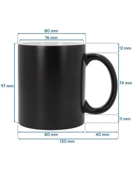 A simple vista parece una taza negra, pero… ¡tiene una sorpresa oculta!