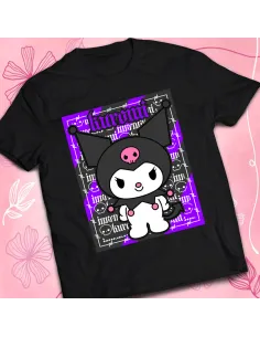 Camiseta Kuromi - Ropa kawaii de Sanrio para fans del estilo japonés 2