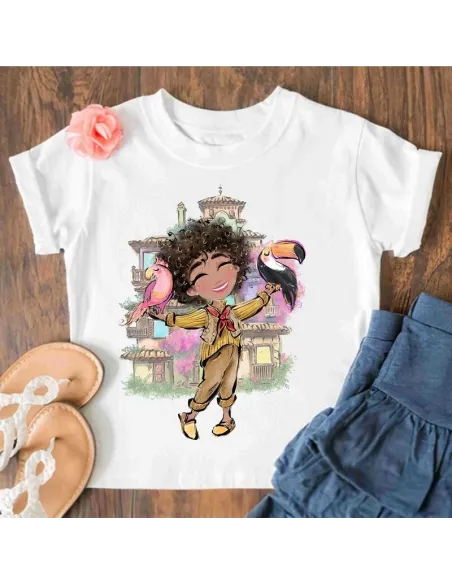 Camiseta Encanto niñas - Ropa mágica de Disney con personajes de la película Encanto