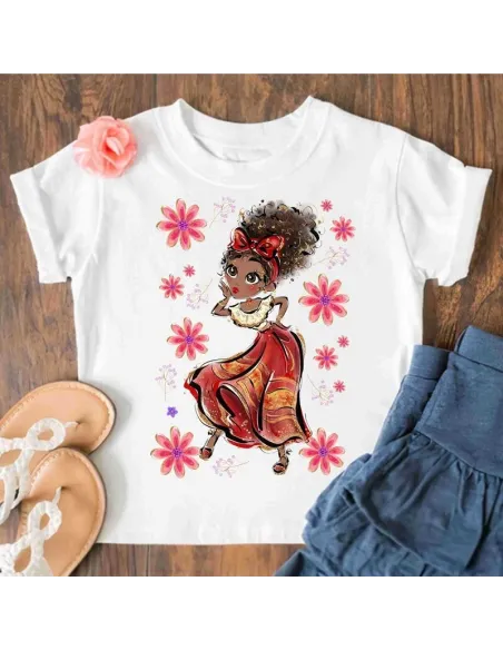 Camiseta Encanto niñas - Ropa mágica de Disney con personajes de la película Encanto