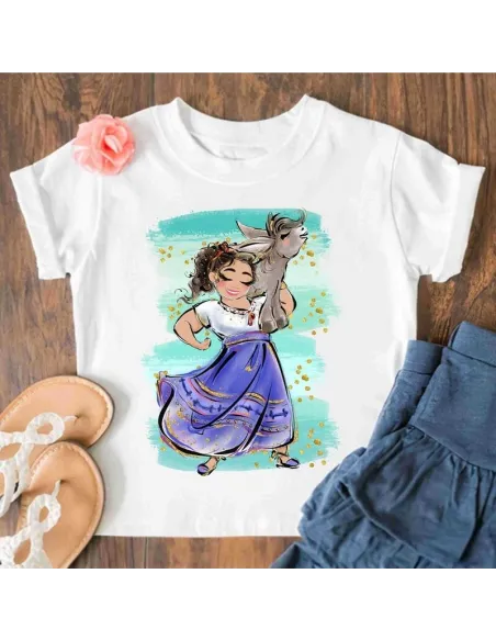 Camiseta Encanto niñas - Ropa mágica de Disney con personajes de la película Encanto