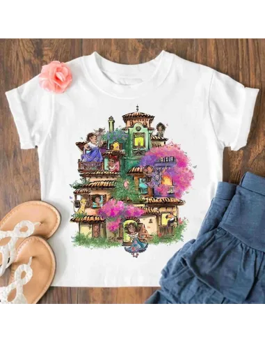 Camiseta Encanto niñas - Ropa mágica de Disney con personajes de la película Encanto