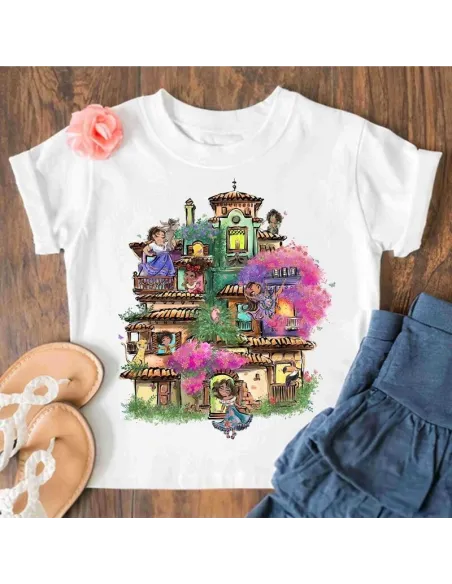 Camiseta Encanto niñas - Ropa mágica de Disney con personajes de la película Encanto