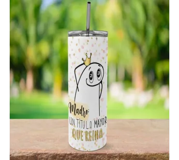 Vaso Térmico Super Mamá - regalo ideal para mantener las bebidas de mamá a la temperatura perfecta.