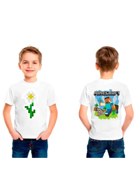 Camiseta Minecraft niño