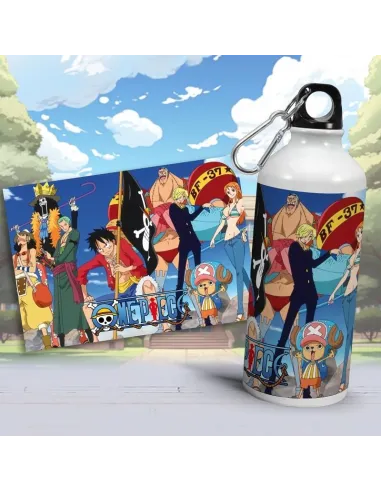 Bidón de aluminio dibujos anime