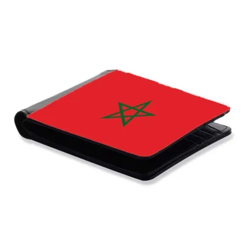 Cartera con Bandera Marroquí Para Hombre