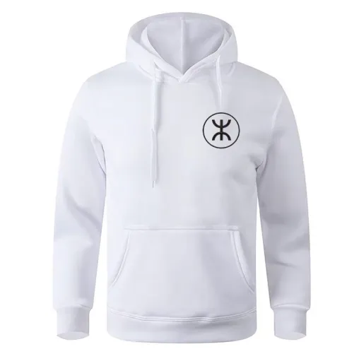 Sudadera Amazigh Bordada – Unisex con Capucha y Bolsillos