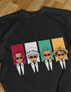 Camiseta Negra Series Unisex