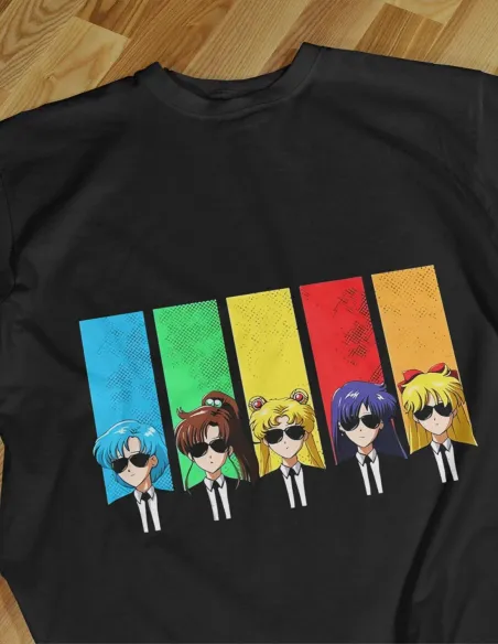 Camiseta Negra Series Unisex