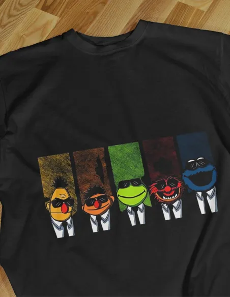 Camiseta Negra Series Unisex