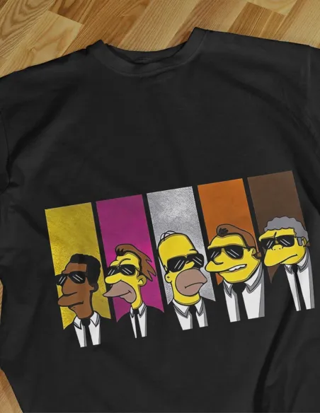 Camiseta Negra Series Unisex