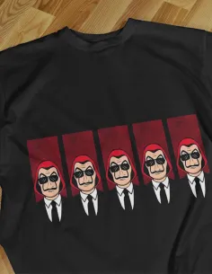 Camiseta Negra Series Unisex 2