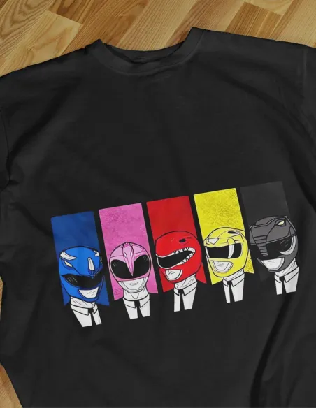 Camiseta Negra Series Unisex
