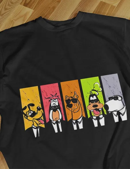 Camiseta Negra Series Unisex