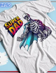 Camiseta Super Dad divertida y original – Regalo perfecto para papás héroes
