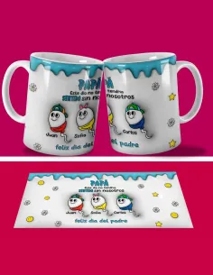 Taza Espermatozoides Papá