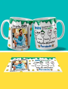 Taza Espermatozoides Papá