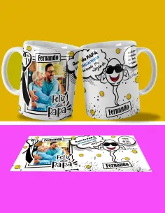 Taza Espermatozoides Papá