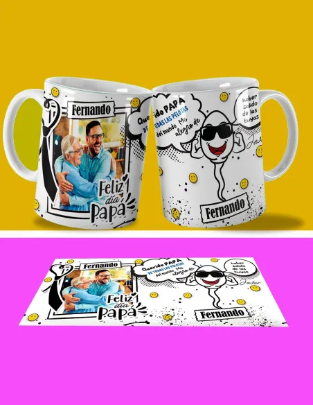 Taza Espermatozoides Papá