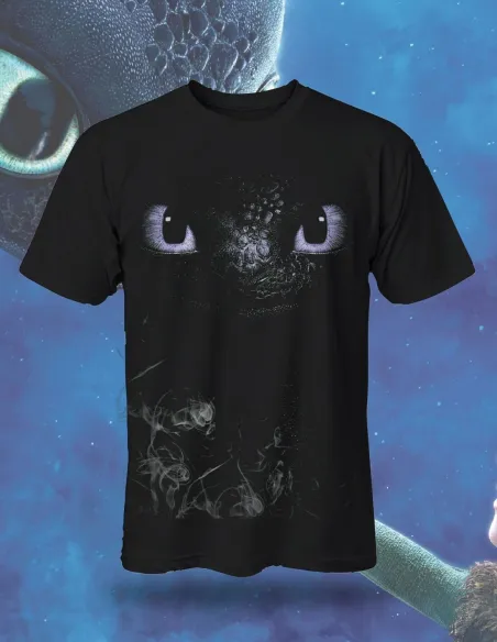 Camiseta Cómo entrenar a tu dragón diseño frontal