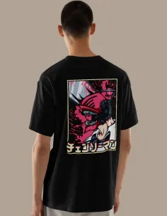 Camiseta Anime Chainsaw Man con diseño oficial en DTF - MiscaPrint 2