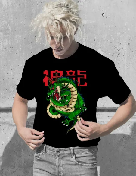 Camiseta DragonBall Shen Long con diseño del dragón legendario – MiscaPrint