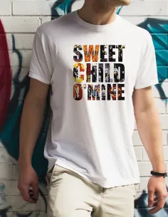 Estampado DTF Sweet Child O'Mine detalle 2