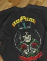 Camiseta negra Guns N' Roses Welcome To The Jungle estampada