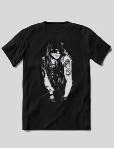 Camiseta Guns N' Roses Axl Rose negra 2