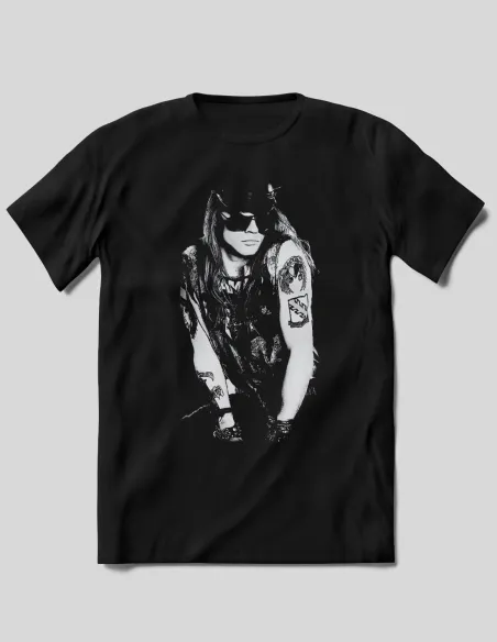 Camiseta Axl Rose diseño rock