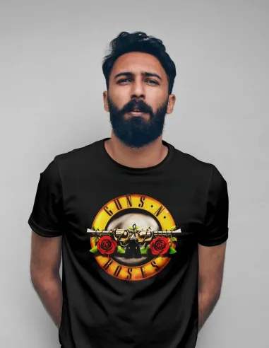 Camiseta rock DTF semitono