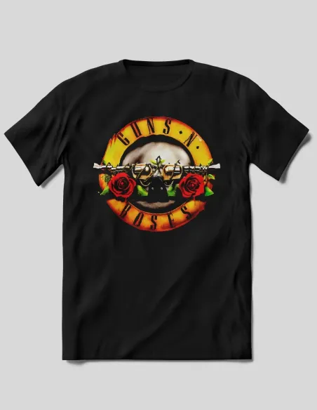 Camiseta 100% algodón negra
