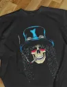 Camiseta Guns N' Roses Calavera Azul negra