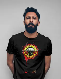Camiseta Guns N' Roses negra 2
