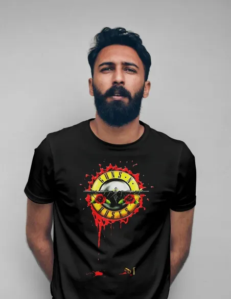 Camiseta rock banda clásica