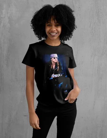 Camiseta DTF semitono rockera