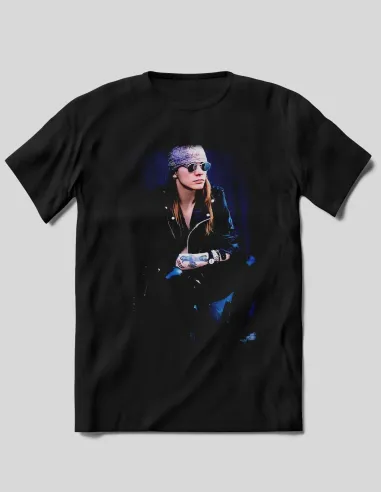 Camiseta algodón diseño rock