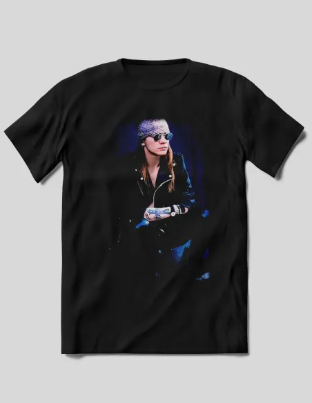 Camiseta algodón diseño rock