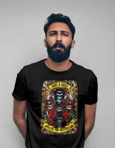 Camiseta Guns N' Roses Appetite For Destruction negra 2
