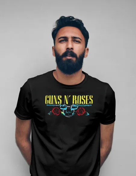 Camiseta algodón rock clásica