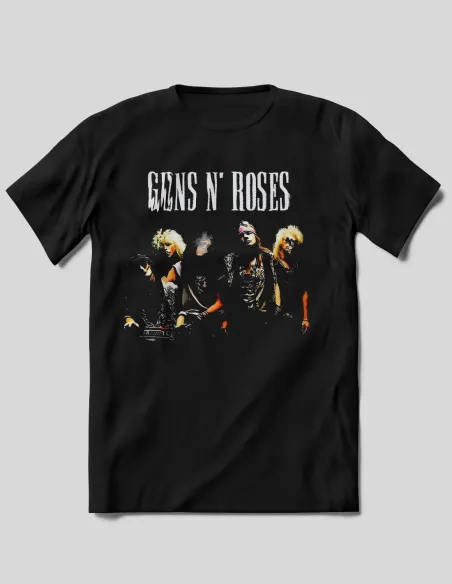 Camiseta algodón diseño rockero