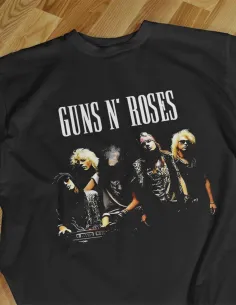 Camiseta Guns N' Roses La Banda negra