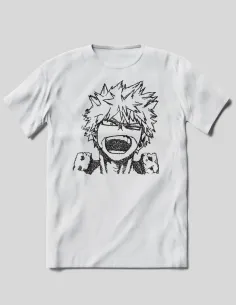 Camiseta Bordada Katsuki Bakugo