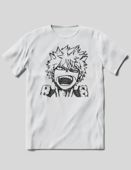 Camiseta Bordada Katsuki Bakugo