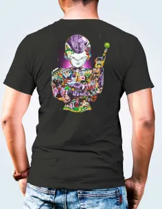 Camiseta Dragon Ball Z diseño DTF Semitono 2