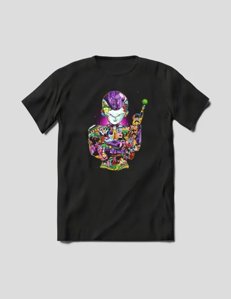 Camiseta Dragon Ball Z diseño DTF Semitono