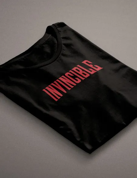 Camiseta Marvel Invincible con diseño DTF semitono en algodón 100%