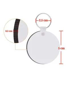 Llavero Madera Sublimable Personalizado formas variadas 2