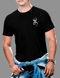 Estampado DTF semitono de Al Hoceima en camiseta Amazigh 2